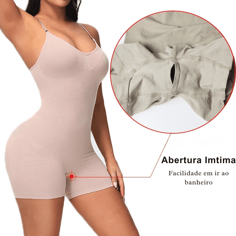 Body Modelador Corporal Comfort - Modele Seu Corpo por Inteiro [COMPRE 1 LEVE 2]