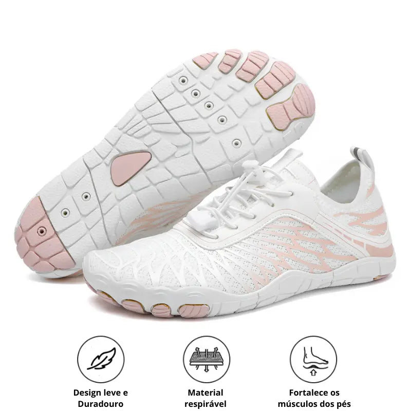 Sapato Tecnológico EcoFlex Barefoot - Sensação de Não Usar Nada [Ultra Confortável]