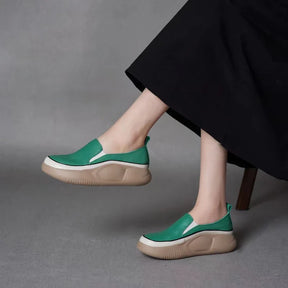 Mocassim Feminino com Plataforma | Ortopédico - Corrige Joanete