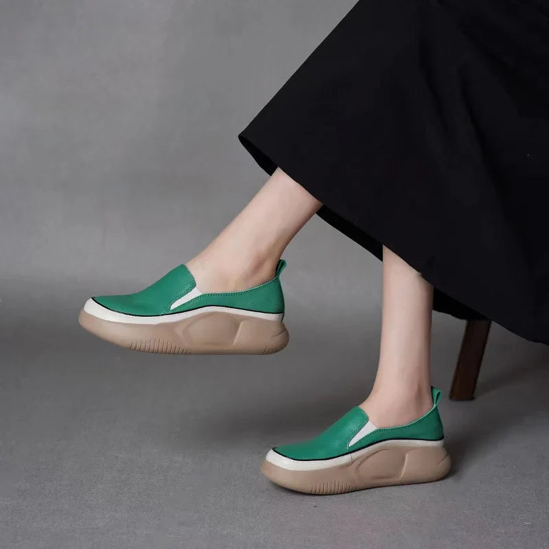 Mocassim Feminino com Plataforma | Ortopédico - Corrige Joanete