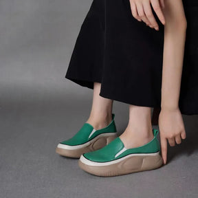 Mocassim Feminino com Plataforma | Ortopédico - Corrige Joanete