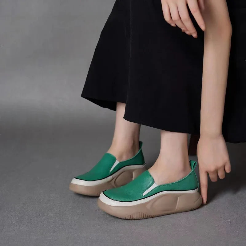 Mocassim Feminino com Plataforma | Ortopédico - Corrige Joanete