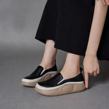 Mocassim Feminino com Plataforma | Ortopédico - Corrige Joanete