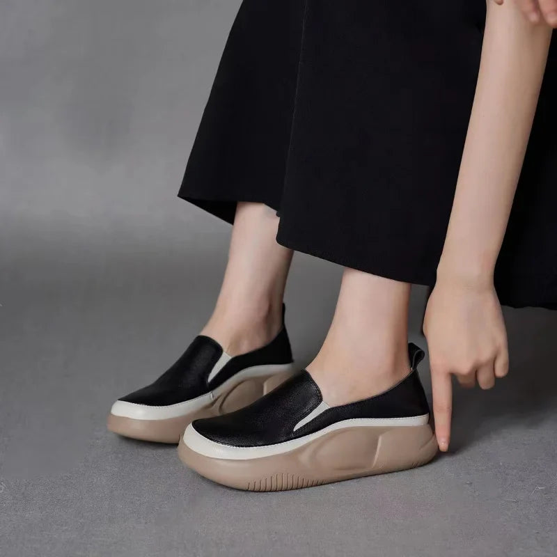 Mocassim Feminino com Plataforma | Ortopédico - Corrige Joanete