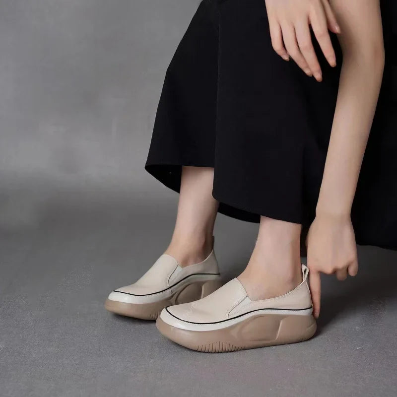 Mocassim Feminino com Plataforma | Ortopédico - Corrige Joanete