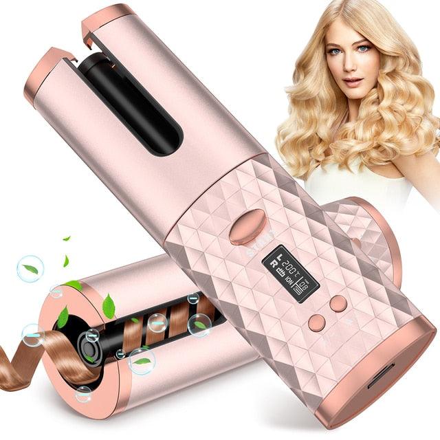 BrushPRO - Modelador de Cachos Sem Fio Portátil Profissional