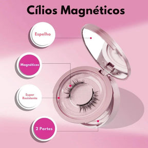 Cílios magnéticos Reutilizáveis Eyelashes™ + Aplicador de brinde [ÚLTIMAS UNIDADES]