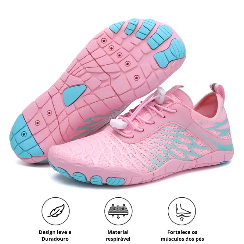 Sapato Tecnológico EcoFlex Barefoot - Sensação de Não Usar Nada [Ultra Confortável]