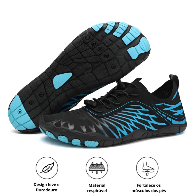 Sapato Tecnológico EcoFlex Barefoot - Sensação de Não Usar Nada [Ultra Confortável]