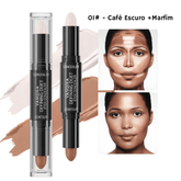 Caneta Corretiva Facial em Bastão 2 EM 1