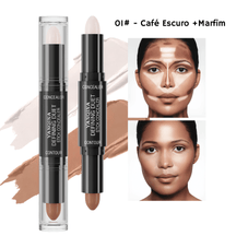 Caneta Corretiva Facial em Bastão 2 EM 1