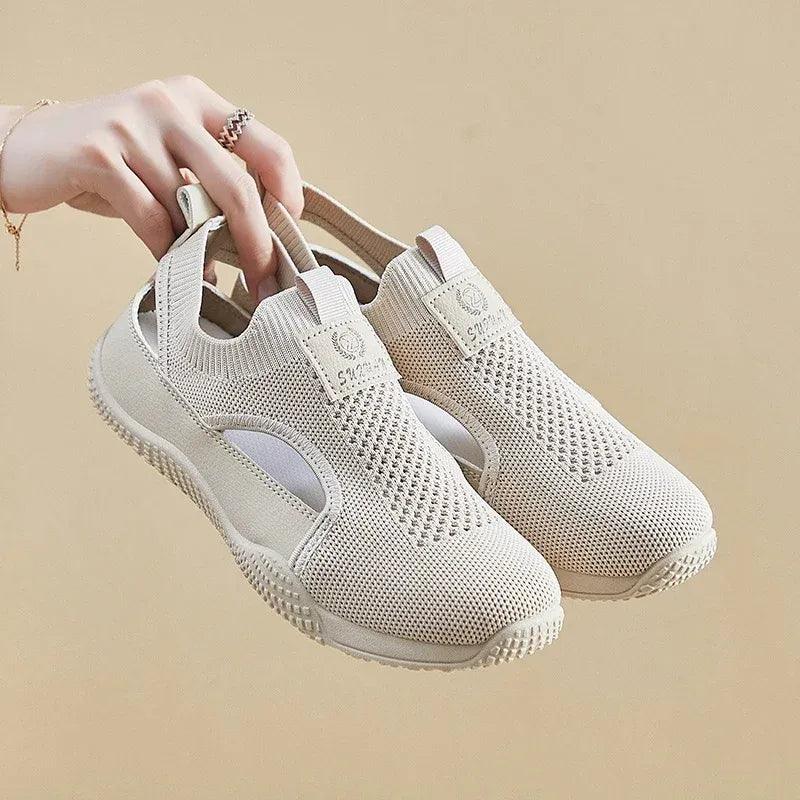 Tênis Feminino Casual - Super Macio e Respirável + Brinde