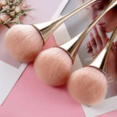 Pincel Largo Ouro Rosa