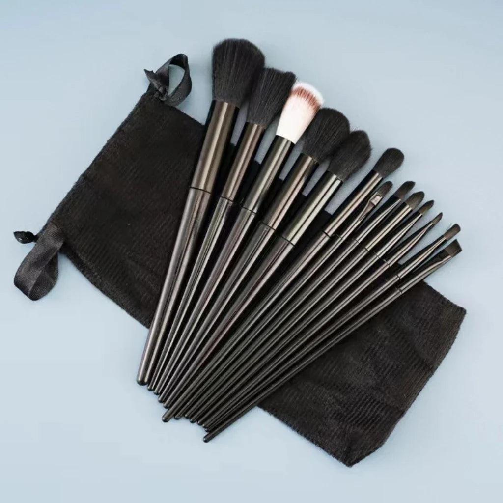 Pincéis de maquiagem - Kit com 13