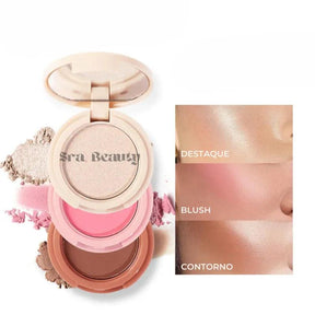 Blush Brilhante 3 em 1