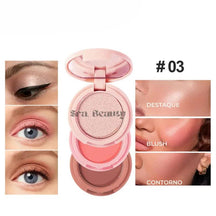 Blush Brilhante 3 em 1