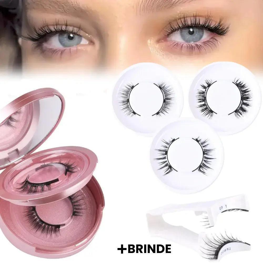 Cílios magnéticos Reutilizáveis Eyelashes™ + Aplicador de brinde [ÚLTIMAS UNIDADES]