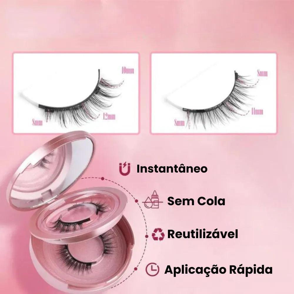 Cílios magnéticos Reutilizáveis Eyelashes™ + Aplicador de brinde [ÚLTIMAS UNIDADES]