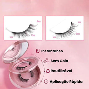 Cílios magnéticos Reutilizáveis Eyelashes™ + Aplicador de brinde [ÚLTIMAS UNIDADES]