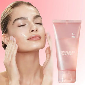 Máscara de Colágeno - Night Mask + Pincel para aplicação de brinde