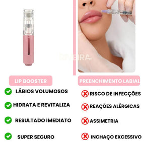 Lip Booster - Lábios Volumosos e Hidratados