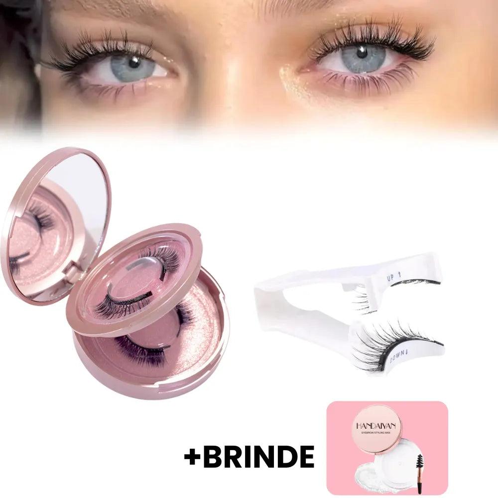 Cílios Magnéticos Reutilizáveis Eyelashes™ com Aplicador  + Brinde ÚLTIMAS UNIDADES