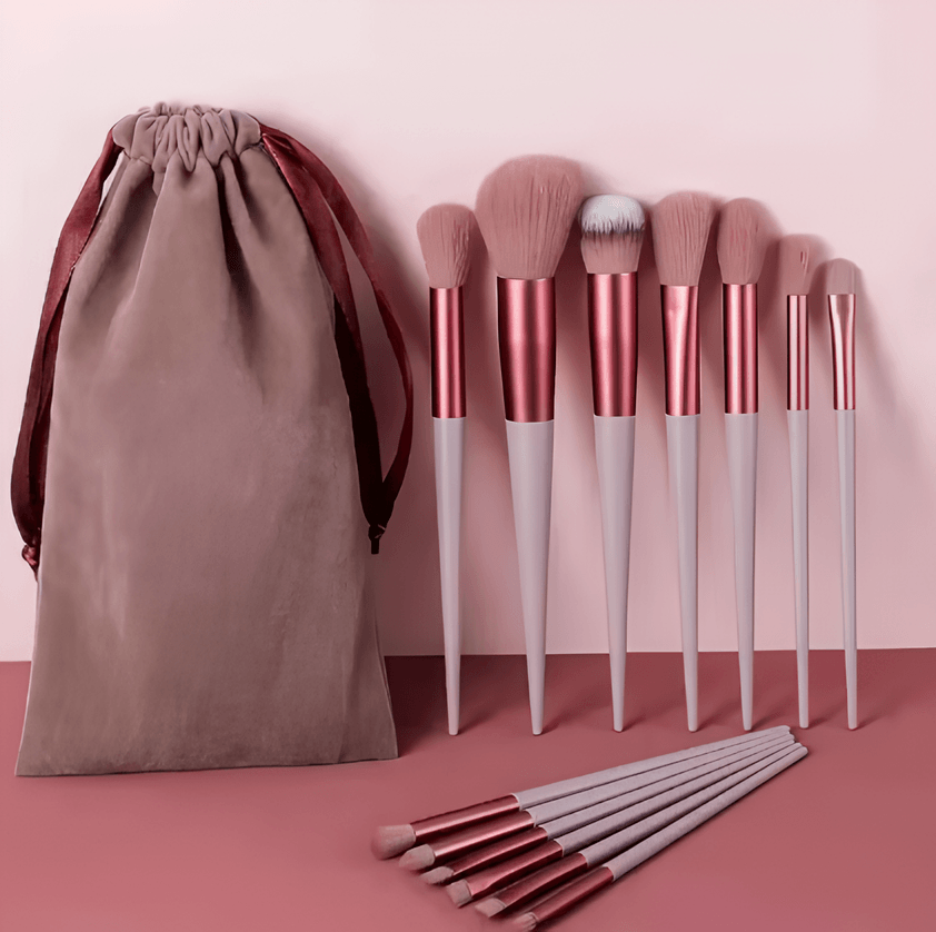 Pincéis de maquiagem - Kit com 13