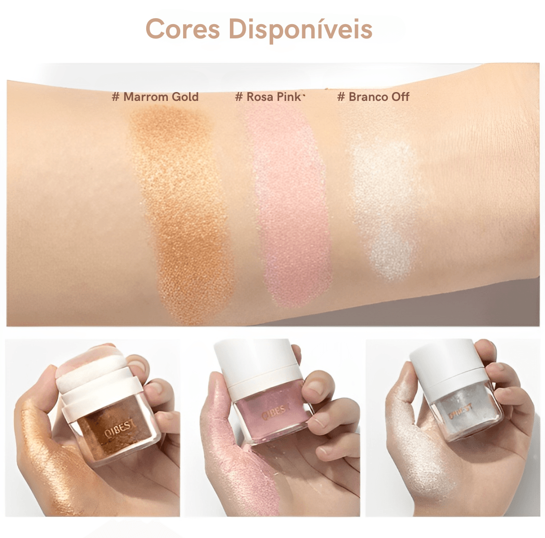 Iluminador Glitter Glow - Para o Corpo Todo