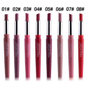 Batom Premium 2 em 1 Miss Rôse - Ofertaza Express 