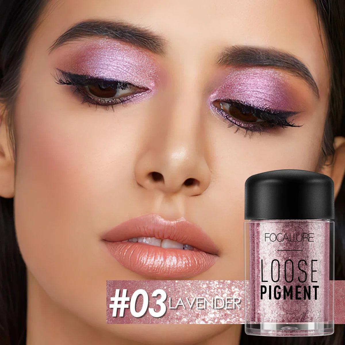 Glitter para Maquiagem Alta Pigmentação