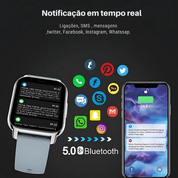 Smartwatch Feminino SmartBeat
