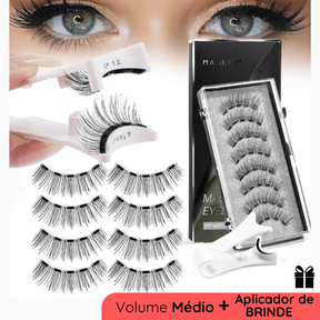 Cílios Postiços Magnéticos Reutilizáveis 3D - PAGUE 1 LEVE 2