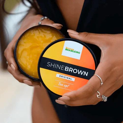 Shine Brown - Creme Acelerador de Bronzeamento Natural [2025]