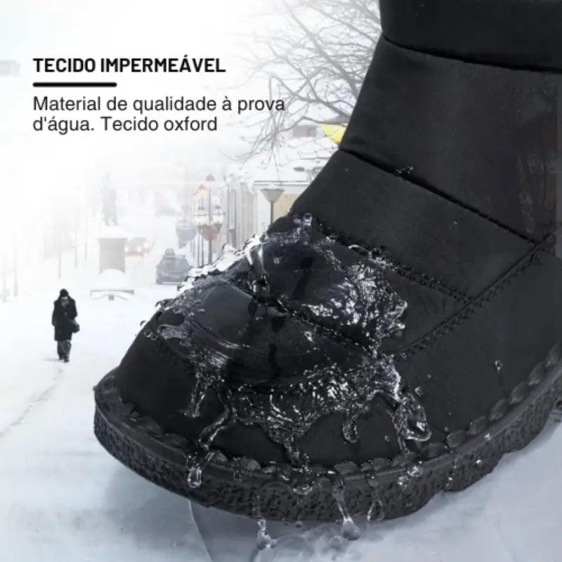 Bota Ortopédica Max Comfort - 100% Impermeável | Promoção de Inverno ❄️