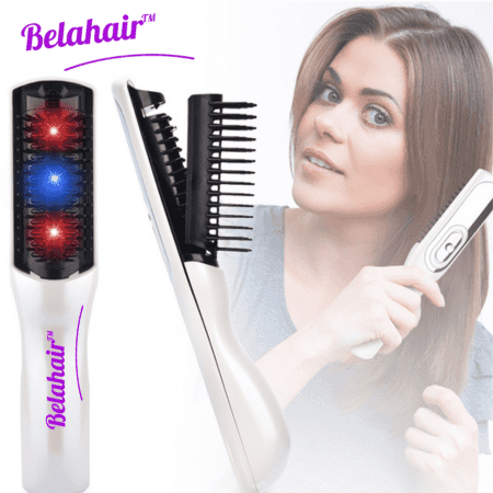 Escova Laser Belahair™ Anti queda de Cabelos - BrasaDescontos