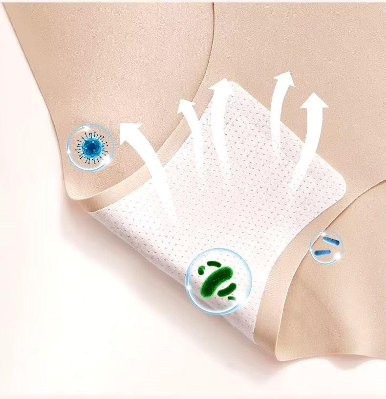 Kit Calcinhas Sem Costura Seda Confort® [PAGUE 5 LEVE 10]