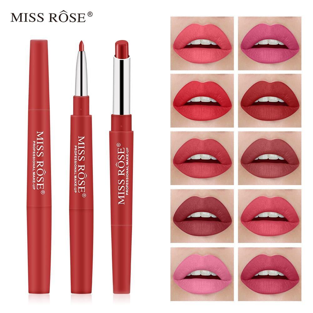 Batom Premium 2 em 1 Miss Rôse - Ofertaza Express 