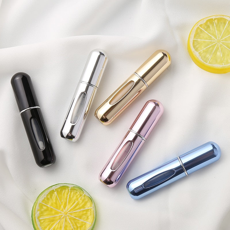 Porta Perfume Recarregável Portátil