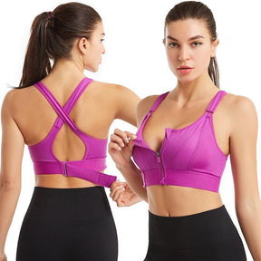 Top FitBR - Alta Sustentação Ajustável em Velcro com Bojo Reforçado