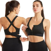 Top FitBR - Alta Sustentação Ajustável em Velcro com Bojo Reforçado