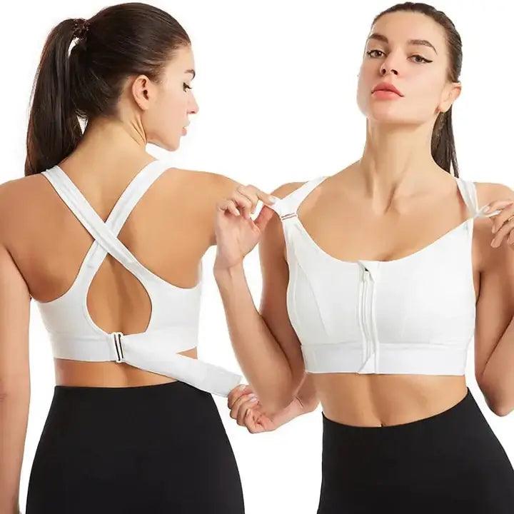 Top FitBR - Alta Sustentação Ajustável em Velcro com Bojo Reforçado
