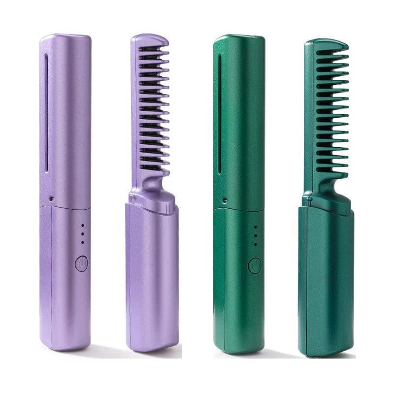 Escova Alisadora Portátil©Beauty Hair - BrasaDescontos