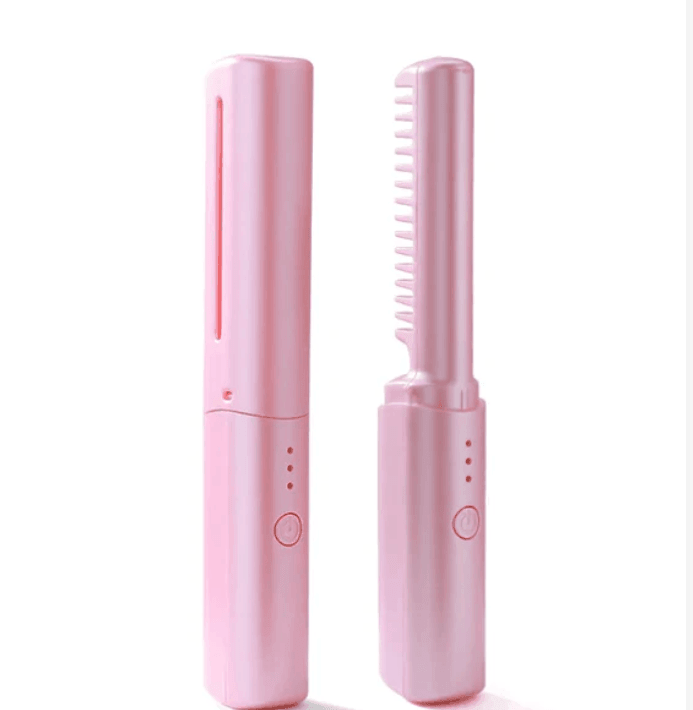 Escova Alisadora Portátil©Beauty Hair - BrasaDescontos